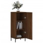 vidaXL Sideboard Braun Eichen-Optik 34,5x34x90 cm Holzwerkstoff vidaXL Sideboard Braun Eichen-Optik 34,5x34x90 cm Holzwerkstoff