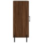 vidaXL Sideboard Braun Eichen-Optik 34,5x34x90 cm Holzwerkstoff vidaXL Sideboard Braun Eichen-Optik 34,5x34x90 cm Holzwerkstoff