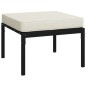 vidaXL 7-tlg. Garten-Lounge-Set mit Sandfarbigen Kissen Stahl vidaXL 7-tlg. Garten-Lounge-Set mit Sandfarbigen Kissen Stahl