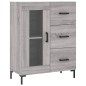 vidaXL Sideboard Grau Sonoma 69,5x34x90 cm Holzwerkstoff vidaXL Sideboard Grau Sonoma 69,5x34x90 cm Holzwerkstoff