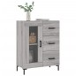 vidaXL Sideboard Grau Sonoma 69,5x34x90 cm Holzwerkstoff vidaXL Sideboard Grau Sonoma 69,5x34x90 cm Holzwerkstoff