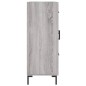 vidaXL Sideboard Grau Sonoma 69,5x34x90 cm Holzwerkstoff vidaXL Sideboard Grau Sonoma 69,5x34x90 cm Holzwerkstoff