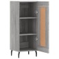 vidaXL Sideboard Grau Sonoma 34,5x34x90 cm Holzwerkstoff vidaXL Sideboard Grau Sonoma 34,5x34x90 cm Holzwerkstoff