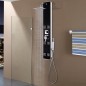 vidaXL Duschpaneel Glas 18×42,1×120 cm Schwarz vidaXL Duschpaneel Glas 18×42,1×120 cm Schwarz