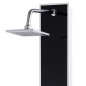 vidaXL Duschpaneel Glas 18×42,1×120 cm Schwarz vidaXL Duschpaneel Glas 18×42,1×120 cm Schwarz