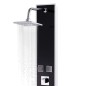 vidaXL Duschpaneel Glas 18×42,1×120 cm Schwarz vidaXL Duschpaneel Glas 18×42,1×120 cm Schwarz