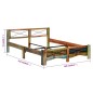vidaXL Massivholzbett Altholz 160x200 cm vidaXL Massivholzbett Altholz 160x200 cm