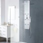 vidaXL Duschpaneel Glas 25×44,6×130 cm Weiß vidaXL Duschpaneel Glas 25×44,6×130 cm Weiß