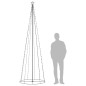 vidaXL Weihnachtskegelbaum 330 Warmweiße LEDs Dekoration 100x300 cm vidaXL Weihnachtskegelbaum 330 Warmweiße LEDs Dekoration 100x300 cm