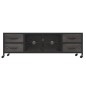 vidaXL TV-Schrank Silbern 110x30x40 cm Eisen vidaXL TV-Schrank Silbern 110x30x40 cm Eisen