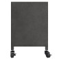 vidaXL TV-Schrank Silbern 110x30x40 cm Eisen vidaXL TV-Schrank Silbern 110x30x40 cm Eisen