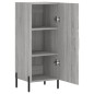 vidaXL Sideboard Grau Sonoma 34,5x34x90 cm Holzwerkstoff vidaXL Sideboard Grau Sonoma 34,5x34x90 cm Holzwerkstoff