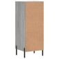 vidaXL Sideboard Grau Sonoma 34,5x34x90 cm Holzwerkstoff vidaXL Sideboard Grau Sonoma 34,5x34x90 cm Holzwerkstoff