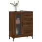 vidaXL Sideboard Braun Eichen-Optik 69,5x34x90 cm Holzwerkstoff vidaXL Sideboard Braun Eichen-Optik 69,5x34x90 cm Holzwerkstoff