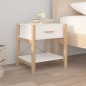 vidaXL Nachttisch Weiß 42x38x45 cm Holzwerkstoff vidaXL Nachttisch Weiß 42x38x45 cm Holzwerkstoff