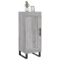 vidaXL Sideboard Grau Sonoma 34,5x34x90 cm Holzwerkstoff vidaXL Sideboard Grau Sonoma 34,5x34x90 cm Holzwerkstoff