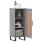vidaXL Sideboard Grau Sonoma 34,5x34x90 cm Holzwerkstoff vidaXL Sideboard Grau Sonoma 34,5x34x90 cm Holzwerkstoff