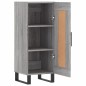 vidaXL Sideboard Grau Sonoma 34,5x34x90 cm Holzwerkstoff vidaXL Sideboard Grau Sonoma 34,5x34x90 cm Holzwerkstoff