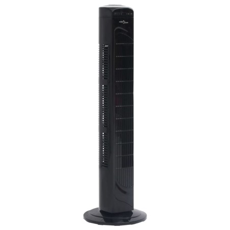 vidaXL Turmventilator mit Fernbedienung und Timer Φ24x80 cm Schwarz