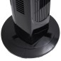 vidaXL Turmventilator mit Fernbedienung und Timer Φ24x80 cm Schwarz vidaXL Turmventilator mit Fernbedienung und Timer Φ24x80 cm Schwarz