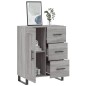 vidaXL Sideboard Grau Sonoma 69,5x34x90 cm Holzwerkstoff vidaXL Sideboard Grau Sonoma 69,5x34x90 cm Holzwerkstoff