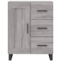 vidaXL Sideboard Grau Sonoma 69,5x34x90 cm Holzwerkstoff vidaXL Sideboard Grau Sonoma 69,5x34x90 cm Holzwerkstoff
