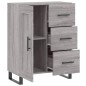 vidaXL Sideboard Grau Sonoma 69,5x34x90 cm Holzwerkstoff vidaXL Sideboard Grau Sonoma 69,5x34x90 cm Holzwerkstoff