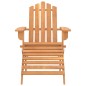 vidaXL Adirondack-Gartenstühle mit Fußteilen 2 Stk. Massivholz Akazie vidaXL Adirondack-Gartenstühle mit Fußteilen 2 Stk. Massivholz Akazie