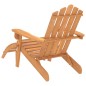 vidaXL Adirondack-Gartenstühle mit Fußteilen 2 Stk. Massivholz Akazie vidaXL Adirondack-Gartenstühle mit Fußteilen 2 Stk. Massivholz Akazie