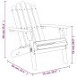 vidaXL Adirondack-Gartenstühle mit Fußteilen 2 Stk. Massivholz Akazie vidaXL Adirondack-Gartenstühle mit Fußteilen 2 Stk. Massivholz Akazie