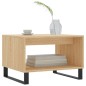 vidaXL Couchtisch Sonoma-Eiche 60x50x40 cm Holzwerkstoff vidaXL Couchtisch Sonoma-Eiche 60x50x40 cm Holzwerkstoff