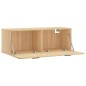vidaXL Wandschrank Sonoma-Eiche 100x36,5x35 cm Holzwerkstoff vidaXL Wandschrank Sonoma-Eiche 100x36,5x35 cm Holzwerkstoff