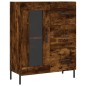 vidaXL Sideboard Räuchereiche 69,5x34x90 cm Holzwerkstoff vidaXL Sideboard Räuchereiche 69,5x34x90 cm Holzwerkstoff