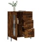 vidaXL Sideboard Räuchereiche 69,5x34x90 cm Holzwerkstoff vidaXL Sideboard Räuchereiche 69,5x34x90 cm Holzwerkstoff