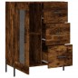 vidaXL Sideboard Räuchereiche 69,5x34x90 cm Holzwerkstoff vidaXL Sideboard Räuchereiche 69,5x34x90 cm Holzwerkstoff