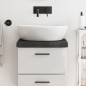 vidaXL Waschtischplatte Dunkelgrau 40x30x6 cm Massivholz Behandelt vidaXL Waschtischplatte Dunkelgrau 40x30x6 cm Massivholz Behandelt