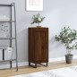 vidaXL Sideboard Braun Eichen-Optik 34,5x34x90 cm Holzwerkstoff vidaXL Sideboard Braun Eichen-Optik 34,5x34x90 cm Holzwerkstoff