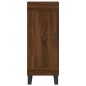 vidaXL Sideboard Braun Eichen-Optik 34,5x34x90 cm Holzwerkstoff vidaXL Sideboard Braun Eichen-Optik 34,5x34x90 cm Holzwerkstoff