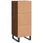 vidaXL Sideboard Braun Eichen-Optik 34,5x34x90 cm Holzwerkstoff vidaXL Sideboard Braun Eichen-Optik 34,5x34x90 cm Holzwerkstoff