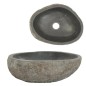 vidaXL Waschbecken Flussstein Oval 29-38 cm vidaXL Waschbecken Flussstein Oval 29-38 cm