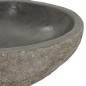 vidaXL Waschbecken Flussstein Oval 29-38 cm vidaXL Waschbecken Flussstein Oval 29-38 cm