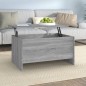 vidaXL Couchtisch Grau Sonoma 80x55,5x41,5 cm Holzwerkstoff vidaXL Couchtisch Grau Sonoma 80x55,5x41,5 cm Holzwerkstoff