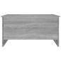 vidaXL Couchtisch Grau Sonoma 80x55,5x41,5 cm Holzwerkstoff vidaXL Couchtisch Grau Sonoma 80x55,5x41,5 cm Holzwerkstoff
