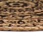 vidaXL Tischsets 6 Stk. Dunkelbraun 38 cm Rund Jute vidaXL Tischsets 6 Stk. Dunkelbraun 38 cm Rund Jute