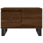 vidaXL Couchtisch Braun Eichen-Optik 55x55x36,5 cm Holzwerkstoff vidaXL Couchtisch Braun Eichen-Optik 55x55x36,5 cm Holzwerkstoff