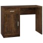 vidaXL Schreibtisch mit Stauraum Räuchereiche 100x40x73 cm vidaXL Schreibtisch mit Stauraum Räuchereiche 100x40x73 cm