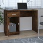 vidaXL Schreibtisch mit Stauraum Räuchereiche 100x40x73 cm vidaXL Schreibtisch mit Stauraum Räuchereiche 100x40x73 cm