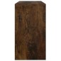 vidaXL Schreibtisch mit Stauraum Räuchereiche 100x40x73 cm vidaXL Schreibtisch mit Stauraum Räuchereiche 100x40x73 cm