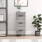 vidaXL Sideboard Grau Sonoma 34,5x34x90 cm Holzwerkstoff vidaXL Sideboard Grau Sonoma 34,5x34x90 cm Holzwerkstoff
