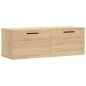 vidaXL Wandschrank Sonoma-Eiche 100x36,5x35 cm Holzwerkstoff vidaXL Wandschrank Sonoma-Eiche 100x36,5x35 cm Holzwerkstoff